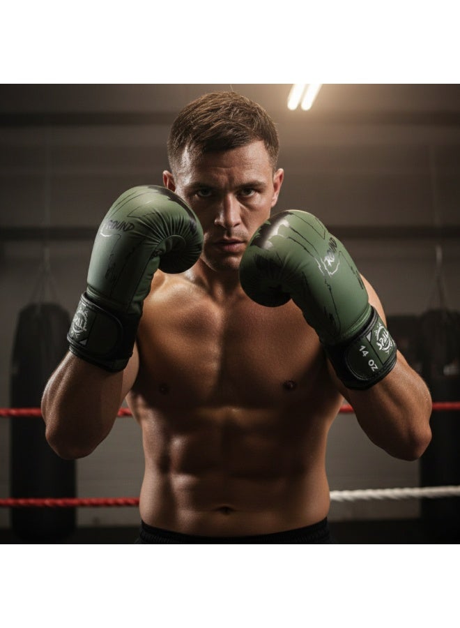 Spall Professional Boxing Gloves For Strong Punches Sparring And Kickboxing Fighting Punch Bag Workout Muay Thai And Training - Image 2